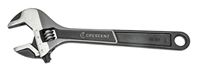 Crescent ATWJ212VS Adjustable Wrench, 12 in OAL, 1-1/2 in Jaw, Alloy Steel, Black Phosphate/Lacquer