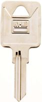 Hy-Ko 11010TM1 Key Blank, Brass, Nickel, For: Trimark Cabinet, House Locks and Padlocks, Pack of 10