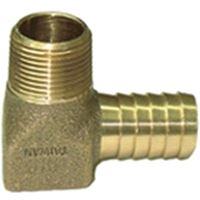 Simmons 872 Hydrant Elbow, Brass