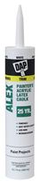 DAP 18670 Painters Acrylic Latex Caulk, White, 40 to 100 deg F, 10.1 oz Cartridge, Pack of 12