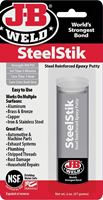 J-B Weld 8267 Epoxy Putty Stick, Black/Dark Gray, Solid, 2 oz, Stick Pack