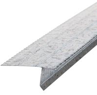 Amerimax 5401400120 Drip Edge Flashing, 10 ft L, F4 Profile, Aluminum, Silver, Pack of 50