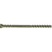 Camo 0345224S Deck Screw, #7 Thread, 1-7/8 in L, Trim Head, Star Drive, Stainless Steel, Black, 700/PK