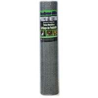 Jackson Wire 12 08 45 15 Avery Hex Netting, 150 ft L, 36 in W, 22 Gauge, Hexagonal Mesh, 1/2 in Mesh, Galvanized