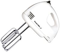 Hamilton Beach Easy-Mix Series 62515R Hand Mixer, 125 W, 5-Speed, White