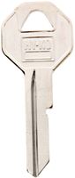 Hy-Ko 11010B10 Key Blank, Brass, Nickel, Pack of 10