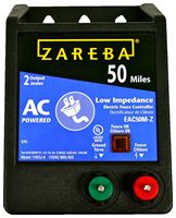 Zareba EAC50M-Z Electric Fence Charger, 2 J Output Energy, 115 V