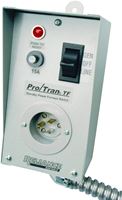 Reliance Controls TF151W Generator Transfer Switch, 1-Phase, 15 A, 125 V, 1-Circuit, 1-Breaker, NEMA 5-15 Enclosure