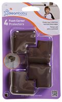 Dreambaby L1301 Corner Protector, Foam, Brown