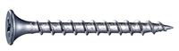 Midwest Fastener 07908 Deck Screw, #6-8 Thread, 1-5/8 in L, Coarse Thread, Bugle Head, Phillips Drive, Steel, Dacrotized