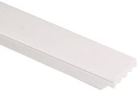 Gossen 236009706 Garage Door Weather Strip, 2 in W, 7/16 in Thick, 9 ft L, PVC, White, Pack of 15