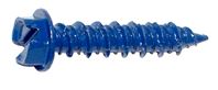 Midwest Fastener 09266 Masonry Screw, 1/4 in Dia, 1-1/4 in L, Steel, 100/PK