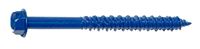 Midwest Fastener 09269 Masonry Screw, 1/4 in Dia, 2-3/4 in L, Steel, 100/PK