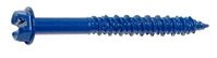 Midwest Fastener 09268 Masonry Screw, 1/4 in Dia, 2-1/4 in L, Steel, 100/PK