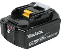 Makita BL1850B Battery, 18 V Battery, 5 Ah, 45 min Charging