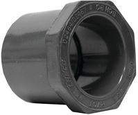 Lasco 837072BC Reducing Bushing, 1/2 x 1/4 in, Spigot x Slip, PVC, SCH 80 Schedule