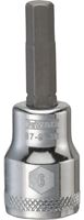 DeWALT DWMT87973OSP Fractional Hex Bit Socket, 6 mm Tip, 3/8 in Drive, Polished Chrome Vanadium, 1-31/32 in OAL