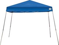 Seasonal Trends 21007800020 Canopy, 10 ft L, 10 ft W, 9.2 ft H, Steel Frame, Polyester Canopy, Blue Canopy