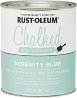 Rust-Oleum 285139 Chalk Paint, Ultra Matte, Serenity Blue, 30 oz, Pack of 2