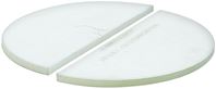 Kamado Joe CLASSIC JOE KJ-HDP Heat Deflector Plate, Half-Moon, Ceramic, For: Classic 18 in Kamado Grill