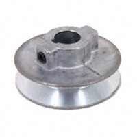 Cdco 175A--5/8 V-Groove Pulley, 5/8 in Bore, 1-3/4 in OD, 1-1/2 in Dia Pitch, 1/2 in W x 11/32 in Thick Belt, Zinc