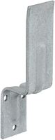 National Hardware N235-516 Bar Holder, 6-1/2 in L, Steel, Galvanized