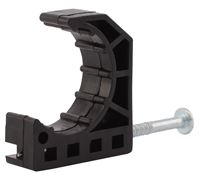 SharkBite 23221 J-Hook Single Nail Clamp, 3/4 in, Plastic