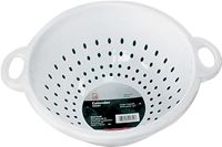 Chef Craft 21311 Colander, 5 qt, Plastic, 11 in Dia, Plastic Handle