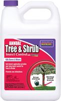 Bonide Annual 611 Tree and Shrub Spray, Liquid, Spray Application, 1 gal