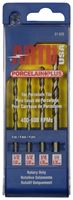 ARTU Porcelain Plus 01405 Drill Bit Set, 4-Piece, Chrome Vanadium Steel/Cobalt/Tungsten Carbide