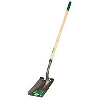 Landscapers Select 34603 Square Point Shovel, Steel Blade, Wood Handle, 48 in L Handle