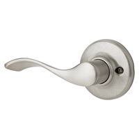 Kwikset 488BL LH 15 V1 Half Inactive Dummy Lever, Satin Nickel, Zinc, Residential, Left Hand, 3 Grade