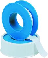 Harvey 017031-144 Thread Seal Tape, 100 in L, 1/2 in W, PTFE, Blue/White, Pack of 144