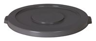 Continental Commercial Huskee 1002GY Receptacle Lid, 10 gal, Plastic, Gray, For: Huskee 1001 Container