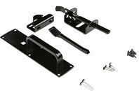 National Hardware V1394 N109-050 Gate Thumb Latch, Black