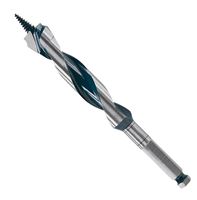 Bosch Daredevil NKST14 Auger Drill Bit, 7/8 in Dia, 7-1/2 in OAL, Open-Faced, Wide Flute, 7/16 in Dia Shank