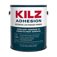 Kilz L211111 Sealer and Primer, White, 1 gal, Pack of 4