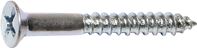 Midwest Fastener 02562 Screw, #8 Thread, 2-1/2 in L, Coarse Thread, Flat Head, Phillips Drive, Sharp Point, Steel, Zinc