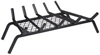 Simple Spaces LTFG-W23 23 Fireplace Grate, 5-Bar, Steel/Wrought Iron