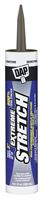 DAP EXTREME STRETCH 7079818712 Premium Elastomeric Sealant, Iron Stone, 24 hr Curing, 40 to 100 deg F, 10.1 fl-oz, Pack of 12