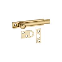 National Hardware V1922 Series N197-970 Flush Bolt, Solid Brass, 1/PK