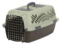 Aspenpet Pet Taxi 21088 Fashion Pet Porter, 23 in W, 15.2 in D, 11.84 in H, M, Plastic, Black/Dark Pink