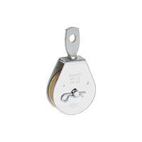 National Hardware N195-792 Pulley, 3/8 in Rope, 480 lb Working Load, 2 in Sheave, Zinc