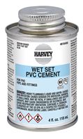 Harvey 018400-24 Solvent Cement, 4 oz Can, Liquid, Blue