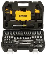 DeWALT DWMT73801 Mechanics Tool Set, 108-Piece, Chrome Vanadium, Polished Chrome Vanadium