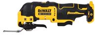 DeWALT XTREME Series DCS353B Brushless Oscillating Tool, Tool Only, 12 V, 0 to 18,000 opm, 3.2 deg Oscillating