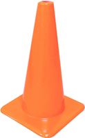 Hy-Ko SC-18 Traffic Safety Cone, 18 in H Cone, Vinyl Cone, Fluorescent Orange Cone