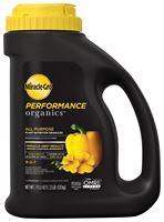 Miracle-Gro Performance Organics 3003501 All-Purpose Plant Nutrition, 2.5 lb Jug, Solid, 9-2-7 N-P-K Ratio