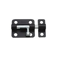 National Hardware N151-431 Barrel Bolt, 0.32 in Dia Bolt Head, 2-1/2 in L Bolt, Steel, Black