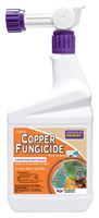 Bonide 814 Copper Fungicide, Liquid, Acid, Blue, 1 qt